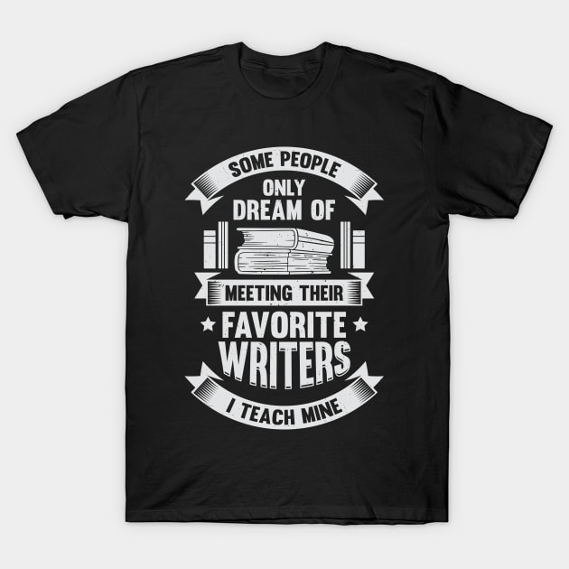 English Teacher Instructor Professor Gift T-Shirt by Dolde08